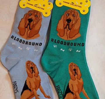 Bloodhound Socks Foozys Unisex Crew Cheap