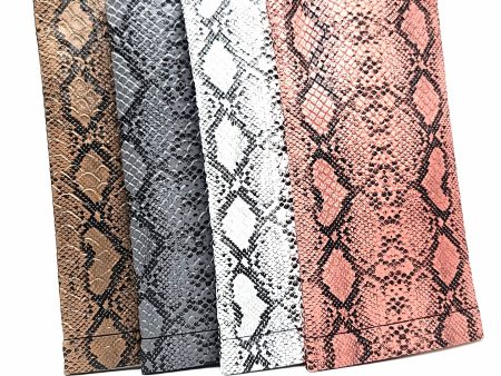 Large Squeeze Top Snakeskin Sunglasses Snap Case With Attached Microfiber Cloth Sale