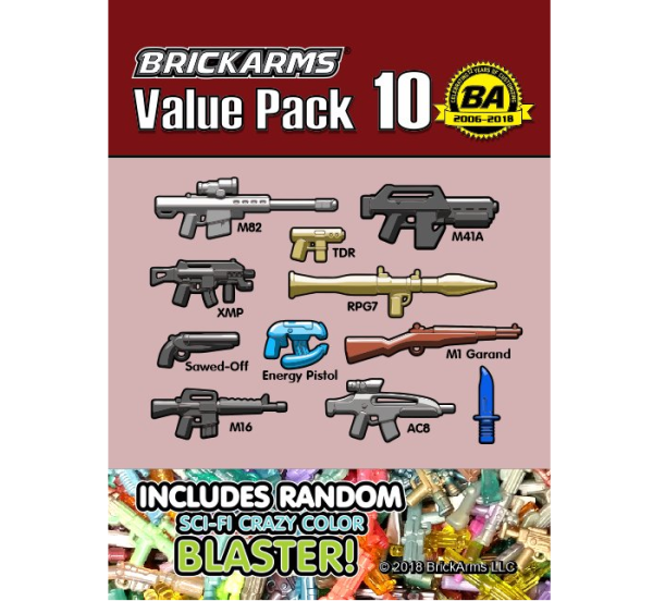 Brickarms Value Pack 10 Supply