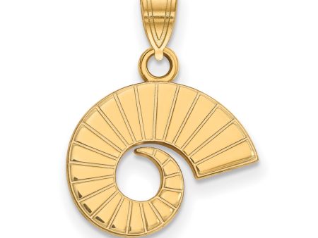 14k Gold Plated Silver Colorado State Small Pendant Hot on Sale