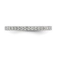 1.7mm Platinum U Shared Prong 1 2 Ctw Diamond Eternity Band Cheap