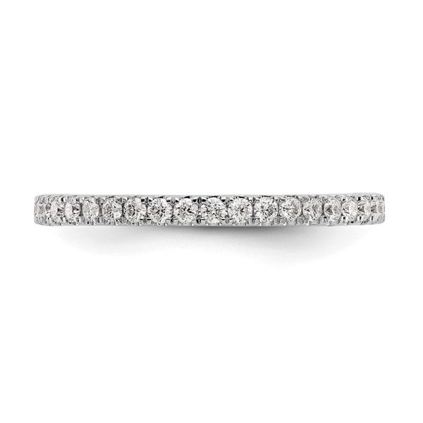 1.7mm Platinum U Shared Prong 1 2 Ctw Diamond Eternity Band Cheap