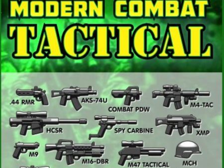 BRICKARMS MODERN COMBAT TACTICAL WEAPONS PACK Fashion