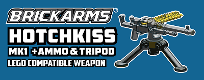 BRICKARMS Hotchkiss Mk1 M1909 + Ammo & Tripod Sale