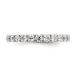 2.4mm Platinum U Shared Prong 1.5 Ctw Diamond Eternity Band Cheap