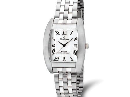 Champion Mens Social Stainless Steel Square Dial Watch Online now