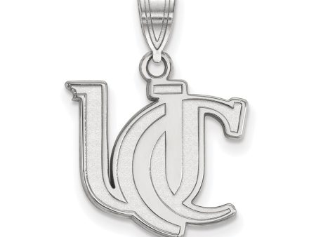 10k White Gold U of Cincinnati Medium  UC  Pendant For Sale