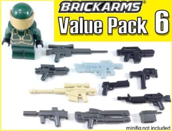 BRICKARMS VALUE PACK 6 Online now