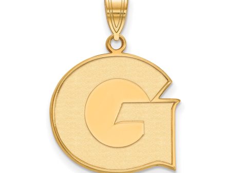 10k Yellow Gold Georgetown U Large Initial G Pendant Online