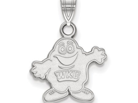 Sterling Silver Western Kentucky U. Small Mascot Pendant Hot on Sale