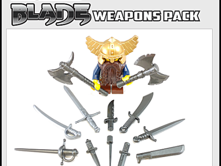 BRICKARMS Blade Weapons Pack on Sale