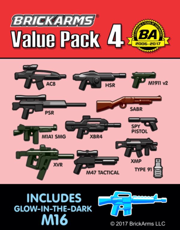 BRICKARMS VALUE PACK 4 Discount