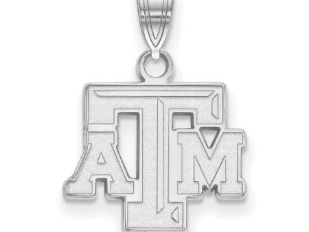 Sterling Silver Texas A&M U. Small Fancy  TAM  Pendant Sale