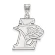 10K White Gold Lehigh University Large Logo Pendant Online Sale