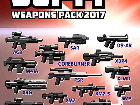 BRICKARMS SCI-FI WEAPONS PACK (2017) Supply