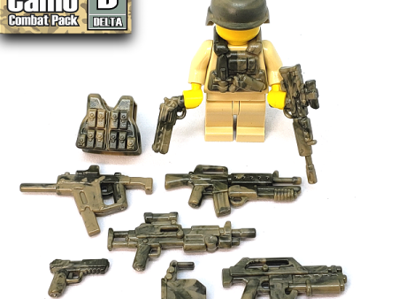 BrickArms Camo Combat Pack Delta D on Sale