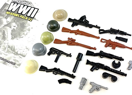 Brickarms WW2 Weapons Pack V2 Sale