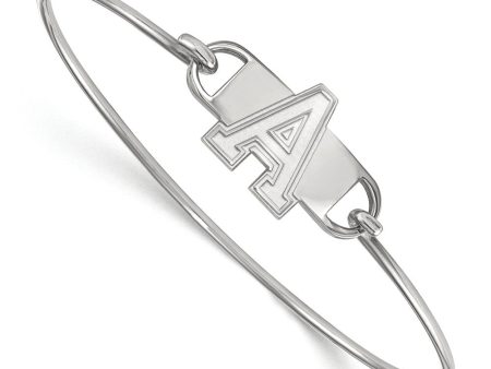 Sterling Silver U.S. Military Academy Small Bangle, 7 Inch Online Hot Sale