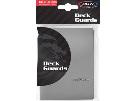 BCW Deck Guard 50ct Grey Supply