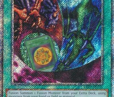 Polymerization (Alternate Art) (Platinum Secret Rare) [RA03-EN051] Platinum Secret Rare Online Sale