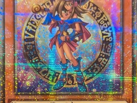 Dark Magician Girl (Quarter Century Secret Rare) (B) [RA03-EN123] Quarter Century Secret Rare Online Hot Sale