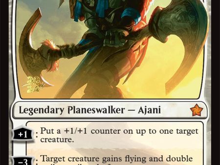 Ajani, Caller of the Pride [Foundations Prerelease Promos] on Sale